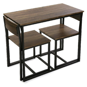 Table set with 2 chairs Inge Versa MDF Wood (45 x 75 x 89 cm)