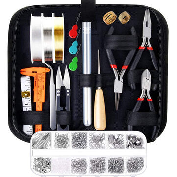 DIY Jewelry making supplies kit tools Jewelry chain pocket handmade craft household - jnpworldwide