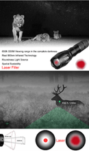 Load image into Gallery viewer, camera lens Infrared LED Night rifle scope hunting Optic Red Dot Sight Reflex Tactical Waterproof us - jnpworldwide