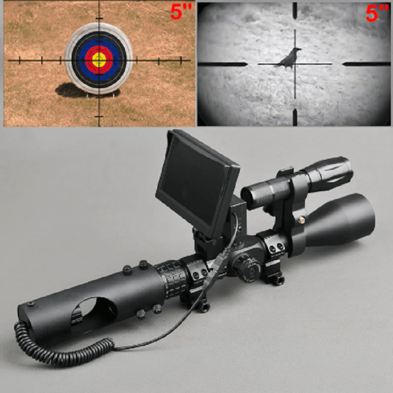 camera lens Infrared LED Night rifle scope hunting Optic Red Dot Sight Reflex Tactical Waterproof us - jnpworldwide