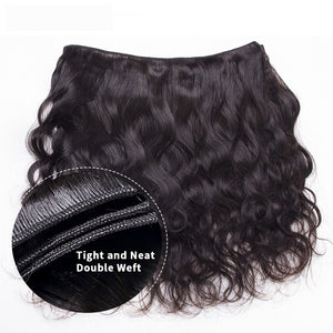 Sapphire Straight Hair Weave Bundles Closure Human hair Closure Brazilian Extension feather dress up - jnpworldwide
