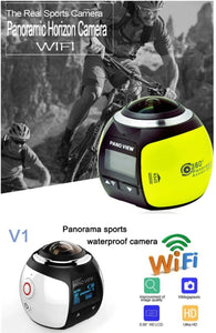 360 Action Camera Wifi Mini Ultra HD Mini Panorama Camera 360 Degree Sport Driving VR Camera zoom 1 - jnpworldwide