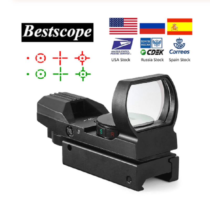 camera lens digital rail rifle scope hunting Optic Red Dot Sight Reflex Tactical water resistant tip - jnpworldwide