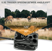 Load image into Gallery viewer, camera extreme outdoor Hunting trap microphone photo Video recording lens HD zoom color hunter LED - jnpworldwide