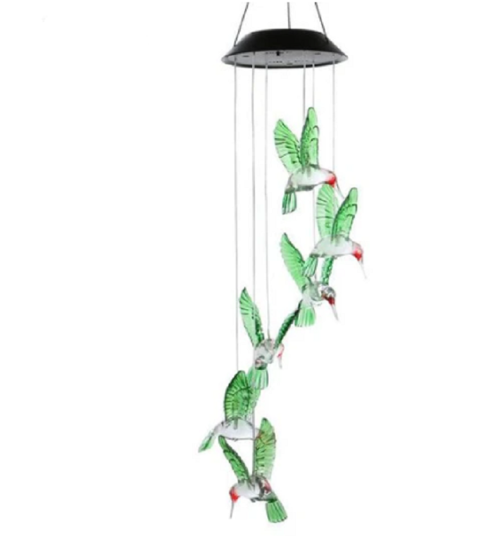 solar light led power Hummingbirds dragonfly remove motion home outdoor garden landscape waterproof - jnpworldwide