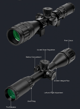 Load image into Gallery viewer, Camera lens Tactical Optic Sight Green Red Illuminated Hunting Rifle Scope Sniper Air Gun waterproof - jnpworldwide