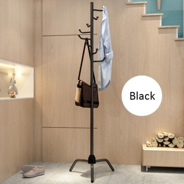 8 Hooks Multi function Hanger Standing Coat Rack Creative Home Furniture Clothes Hanging Storage us - jnpworldwide