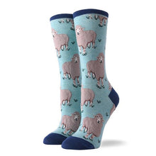 Load image into Gallery viewer, Socks Funny Cartoon Animal Personality face Print Design Motion Cotton Breathable Cat Butterfly soft - jnpworldwide