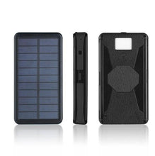 Load image into Gallery viewer, Universal 20000mAh Solar Power Bank Panel Charger Outdoor Battery Power Bank For Phone Tablets mobile - jnpworldwide