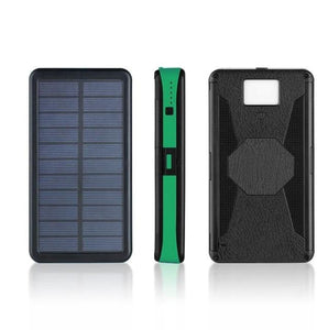 Universal 20000mAh Solar Power Bank Panel Charger Outdoor Battery Power Bank For Phone Tablets mobile - jnpworldwide