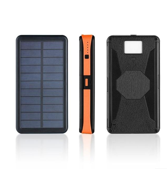 Universal 20000mAh Solar Power Bank Panel Charger Outdoor Battery Power Bank For Phone Tablets mobile - jnpworldwide