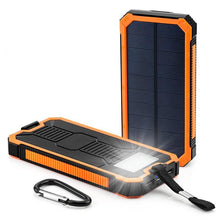 Load image into Gallery viewer, Solar battery charger 15000mah Portable power bank External LED Lighting Outdoor external mobile - jnpworldwide