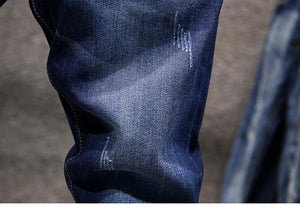 men jean star slim pants skinny fit new stretch super designer many sizes colors Male Fashion - jnpworldwide