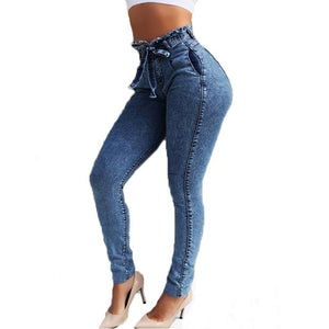 Womens Wais jean star slim pants skinny ripped fit new stretch super designer many sizes Stretch - jnpworldwide