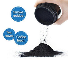 Load image into Gallery viewer, Activated Coconut Charcoal Powder Teeth Whitening Bamboo Teeth Kit Toothbrush Oral Hygiene oz - jnpworldwide