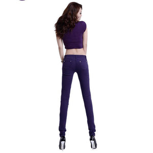 Womens jean star slim pants skinny ripped fit new stretch super designer many sizes colors a - jnpworldwide