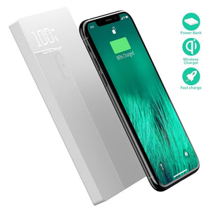 Wireless Charger Power Bank For Xiaomi Dual USB Mi External Battery Bank Charger for Mobile Phones - jnpworldwide