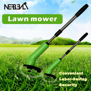 Handheld Portable Grass Cordless Ties Kits Grass Mower Courtyard Mowing Pruning Tool Retractable - jnpworldwide