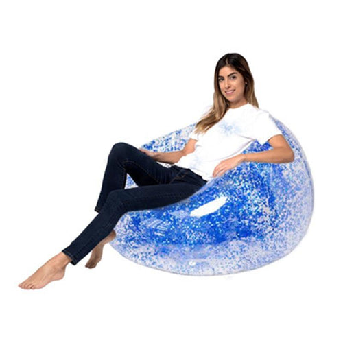 Sofa Air Sleeping Fast Folding Inflatable Lazy Bean Bag Lounger  Room Waterproof Chair bed Sleeping - jnpworldwide