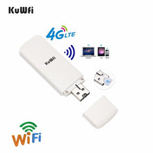 Load image into Gallery viewer, Modem 3G/4G USB Dongle Mini Pocket Mobile Wifi Hotspots Unlocked Travel Car Router Sim Card Slot - jnpworldwide