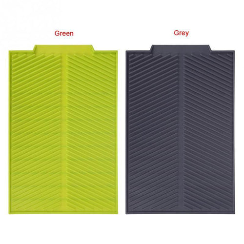 Durable Drying Mat Premium Heat Resistant Tableware Dishwasher Cushion Pad Table Silicone Dish home - jnpworldwide