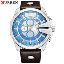 Load image into Gallery viewer, Watches Design Quartz Wrist Watch Genuine Leather Strap Male Clock Men Luxury Fashion Casual Sports - jnpworldwide