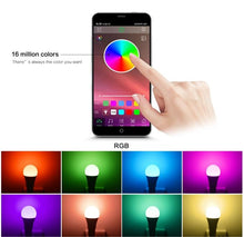 Load image into Gallery viewer, Dimmable Smart Home Life LED light Bulb E27 Music Bluetooth Control lamp Android IOS System motion A - jnpworldwide