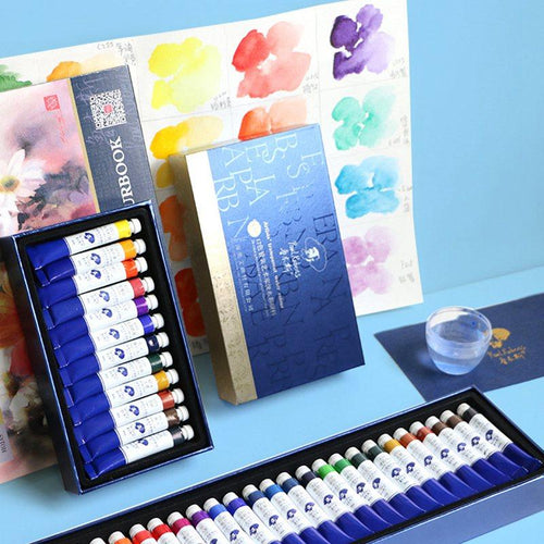 Colors Tube Sets Watercolor Pigment Professional Watercolor Painting Art design original picture new - jnpworldwide