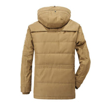 Load image into Gallery viewer, Jacket Desinger Men New Fashion Thicken Casual Winter Jacket Warm Overcoat Plus Outwear coat hood s - jnpworldwide