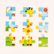 Load image into Gallery viewer, Intelligence Kids Toy Wooden 3D Puzzle Jigsaw Children Baby Cartoon Animal Puzzles Educational Learn - jnpworldwide