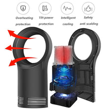 Load image into Gallery viewer, heater fan electric heating Portable sterilize virus Bacteria thermostat air Winter Warm Blower Home - jnpworldwide