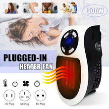 Load image into Gallery viewer, Heater fan electric heating Socket Portable sterilize virus Bacteria thermostat air Winter Warmer us - jnpworldwide