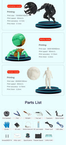 3D Printer Design 4Max Pro Large Plus Size Diy Kit Modular filament Plastic copy color cartridges - jnpworldwide