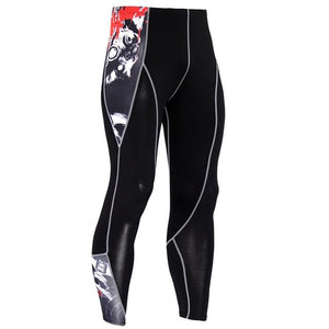 Men Thermal Underwear Long Sleeve Fitness Tights Sportswear Compression Elastic Track Running Wear a - jnpworldwide