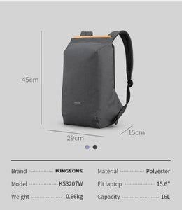 new waterproof backpacks USB charging school bag anti theft men women laptop travel tote shoulder - jnpworldwide