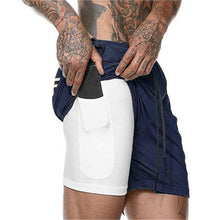 Load image into Gallery viewer, brief pants Sports Running swimming suite mens Gym Male Breathable short swimwear bag Quick Drying - jnpworldwide