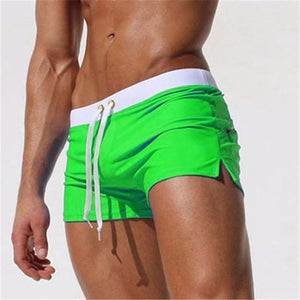 swimwear brief pants Sports Running swimming suite hot men Gym Male Beach short bag Quick Drying - jnpworldwide