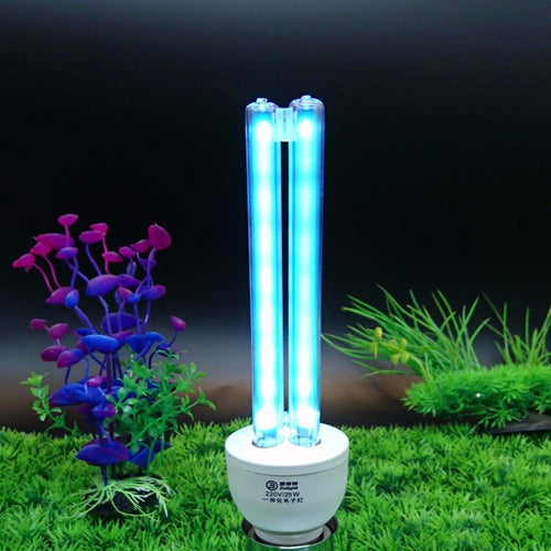 Air Purifier Ozone Quartz UV Germicidal Lamp Clean Sanitizer Eliminate kill Bacterial Virus Mites us - jnpworldwide
