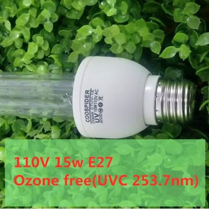 Air Purifier Ozone Quartz UV Germicidal Lamp Clean Sanitizer Eliminate kill Bacterial Virus Mites us - jnpworldwide