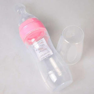 Newborn Baby Bottle Leak-proof Food Dispensing Spoon Juice Cereal Feeding Supplement Rice Cereal - jnpworldwide