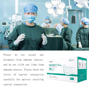 3 Layer Mask Breathing doctor protect mouth cover disease virus bacteria Anti dust carbon Foldable - jnpworldwide