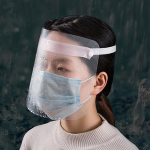 Transparent Protective Mask Guard Anti-Fog UV Shock Splash Dust safety Oil Proof Full Face Shield - jnpworldwide