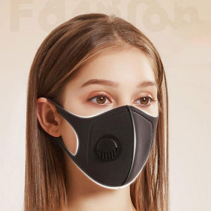 Waterproof Universal Protective Mask cover wind Breathing Built In Exhalation Filtered Air dust 3D - jnpworldwide