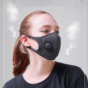 Waterproof Universal Protective Mask cover wind Breathing Built In Exhalation Filtered Air dust 3D - jnpworldwide