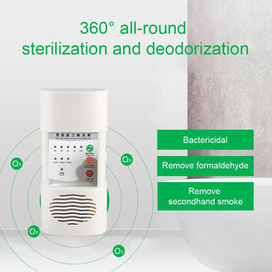 mini Ozone Generator Air Purifier Toilet Disinfectant Machine Cleaner Bathroom Bacterial disease - jnpworldwide