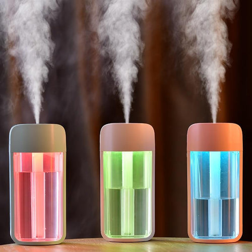 Humidifier Essential Oil Diffuser Aroma Lamp LED Night Light USB Ultrasonic Fogger Car air freshener - jnpworldwide