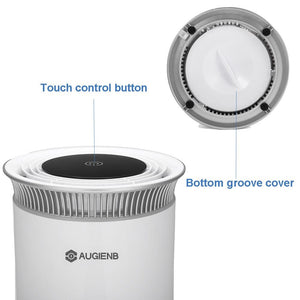 Air Purifier HEPA Filter Negative Ion Fresh Air Smart Timer Control Home Office LED Night Light dust - jnpworldwide