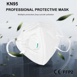 FFP2 Mask Anti Fog Mask breathing air Anti Pm 2.5 KN95 Mask Valve Protection Filtration USA Spain - jnpworldwide