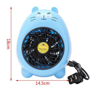 Mini Small Electric Heater Fan Home Office Warmer Warming Treasure thermostat space portable forced - jnpworldwide