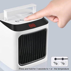 heater fan electric heating Handy sterilize virus Bacteria thermostat air Warm Household home room 1 - jnpworldwide